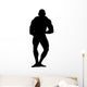 Muscular Bearlike Body Builder Wall Decal