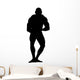 Muscular Bearlike Body Builder Wall Decal