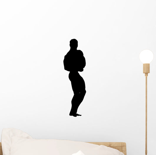 Fancy Pants Bodybuilder Wall Decal