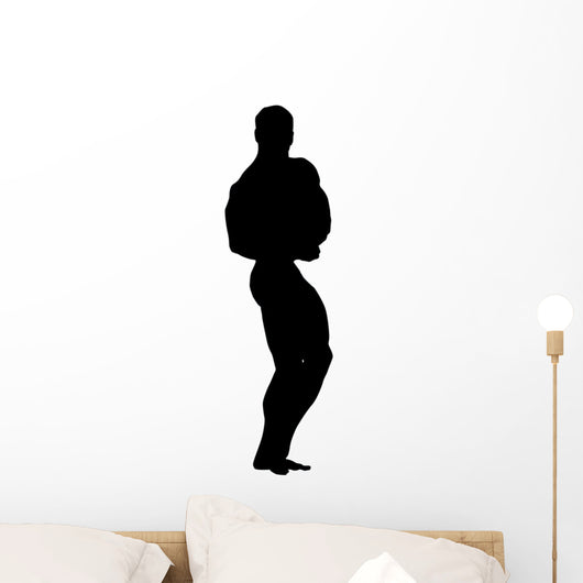 Fancy Pants Bodybuilder Wall Decal