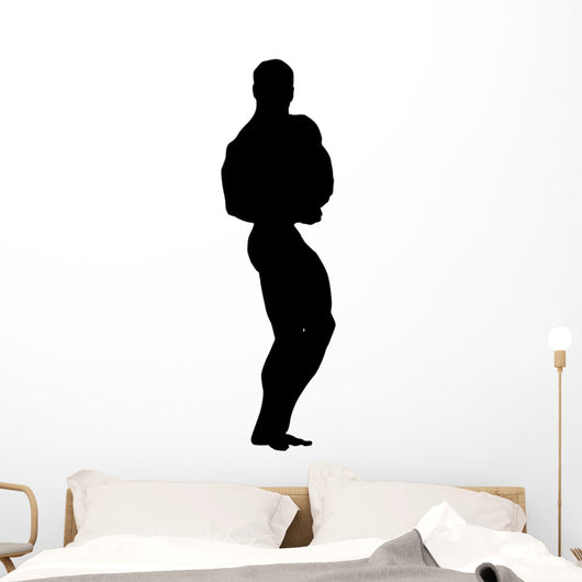 Fancy Pants Bodybuilder Wall Decal