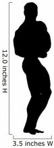 Fancy Pants Bodybuilder Wall Decal