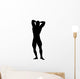 Abs Flex Body Builder Wall Decal