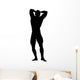 Abs Flex Body Builder Wall Decal