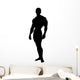 Standing Pose Body Builder Wall Decal