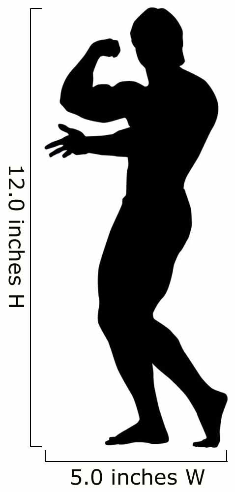 Flexitall Joe Body Wall Decal