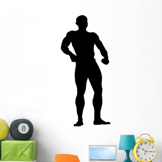 Body Builder Wall Decal