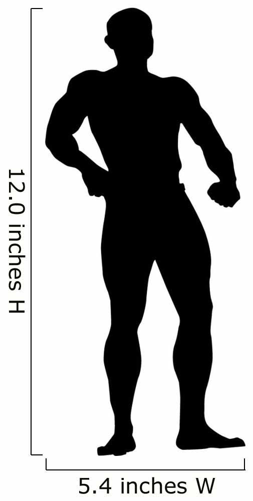 Body Builder Wall Decal