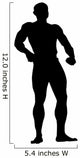 Body Builder Wall Decal