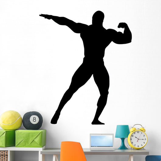 Body Builder Wall Decal