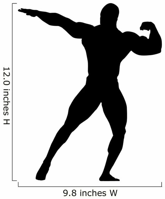 Body Builder Wall Decal
