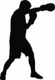 Punching Boxer Boxing Silhouette Wall Decal