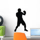 Feinting Boxer Boxing Silhouette Wall Decal