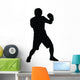 Feinting Boxer Boxing Silhouette Wall Decal