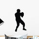 Twinkle Toes Boxing Silhouette Wall Decal