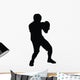 Twinkle Toes Boxing Silhouette Wall Decal