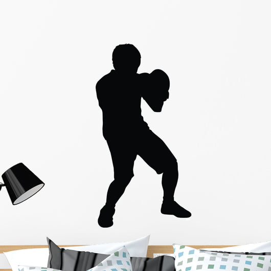 Twinkle Toes Boxing Silhouette Wall Decal