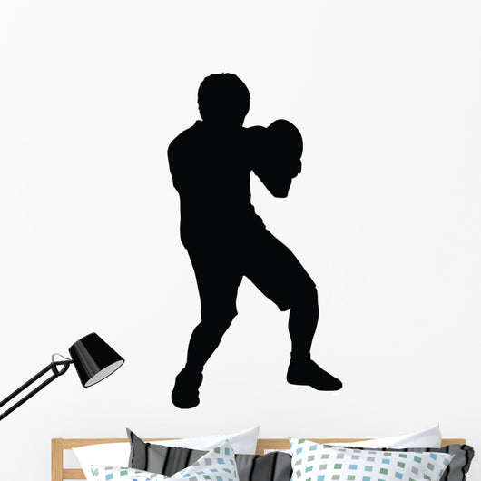 Twinkle Toes Boxing Silhouette Wall Decal