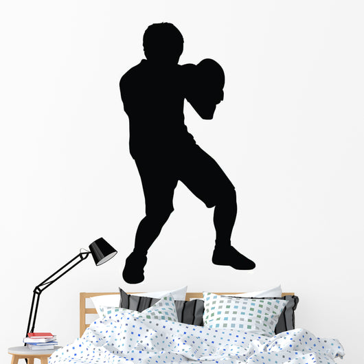 Twinkle Toes Boxing Silhouette Wall Decal