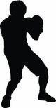 Twinkle Toes Boxing Silhouette Wall Decal