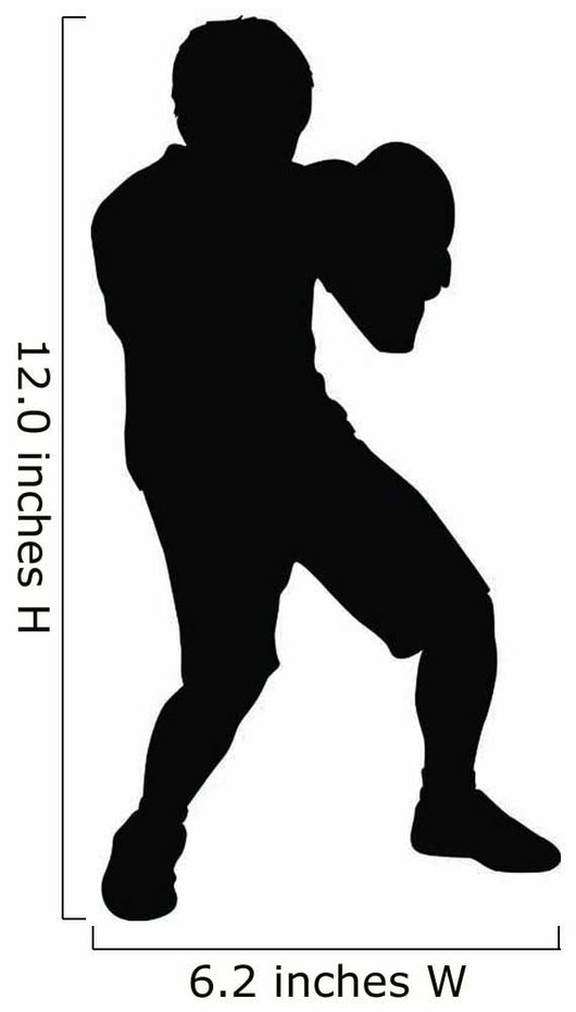 Twinkle Toes Boxing Silhouette Wall Decal