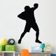 Blocking Boxer Boxing Silhouette Wall Decal
