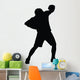 Blocking Boxer Boxing Silhouette Wall Decal