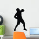 Defensive Boxer Boxing Silhouette Wall Decal