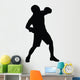 Defensive Boxer Boxing Silhouette Wall Decal