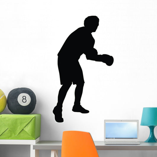 Ducking Boxer Boxing Wall Decal