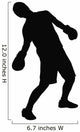 Painful Punch Boxing Silhouette Wall Decal