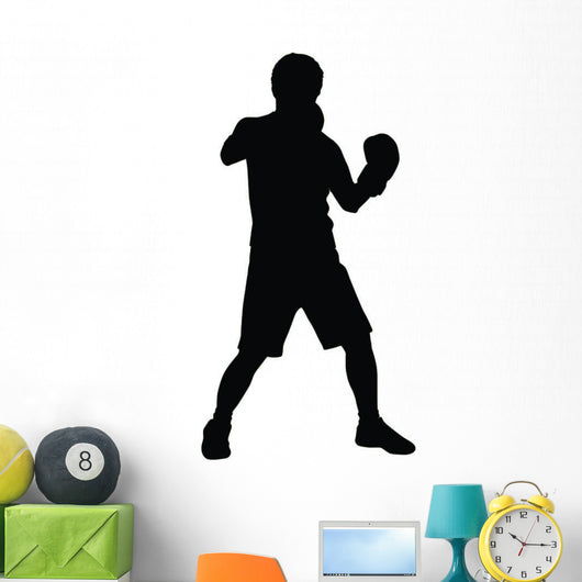 Boxing Silhouette Wall Decal