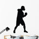 Going for Punch Boxing Wall Decal