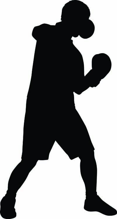 Going for Punch Boxing Wall Decal
