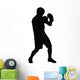 Arms up Boxing Wall Decal