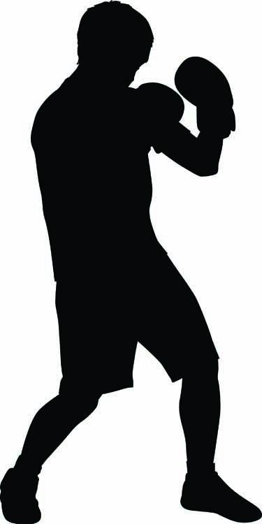 Arms up Boxing Wall Decal