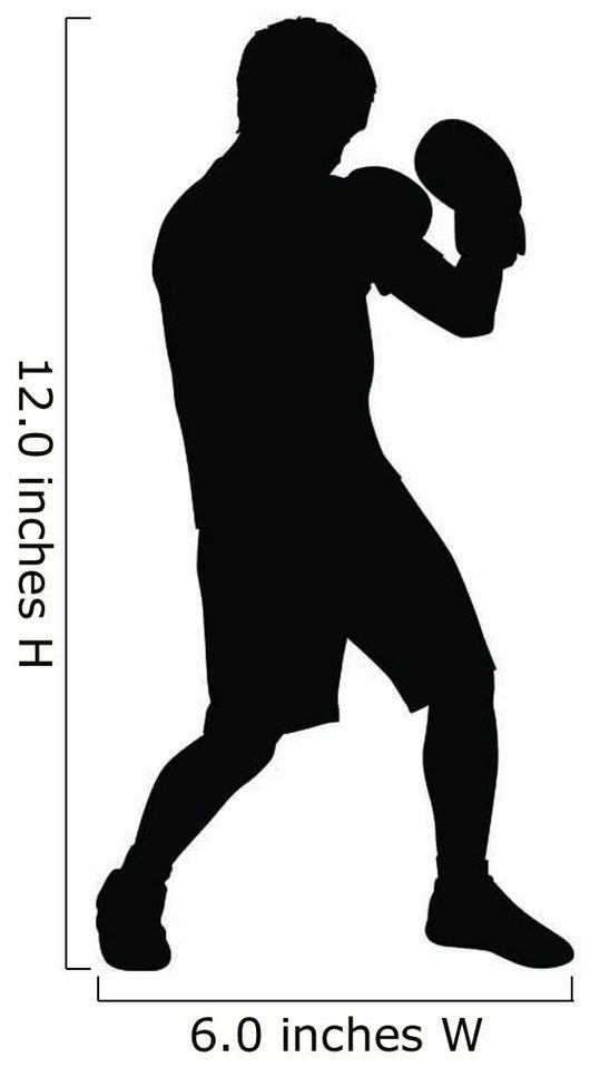 Arms up Boxing Wall Decal