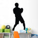 Dodging Blow Boxing Wall Decal