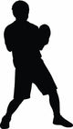 Dodging Blow Boxing Wall Decal