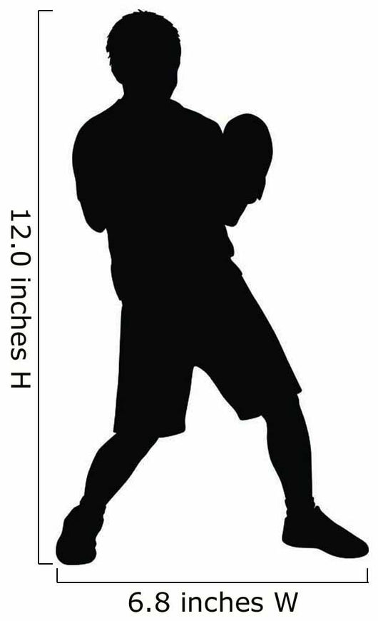 Dodging Blow Boxing Wall Decal