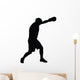 Wide Angle Punch Boxing Wall Decal