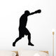 Wide Angle Punch Boxing Wall Decal