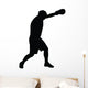 Wide Angle Punch Boxing Wall Decal