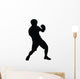 Defensive Stance Boxing Wall Decal