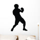 Defensive Stance Boxing Wall Decal