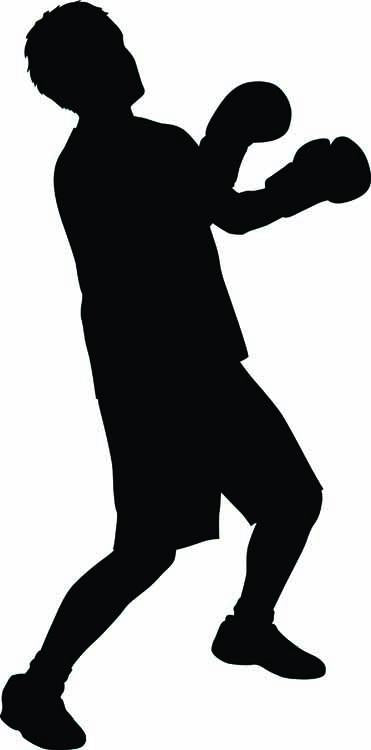 Hurt Boxer Boxing Wall Decal