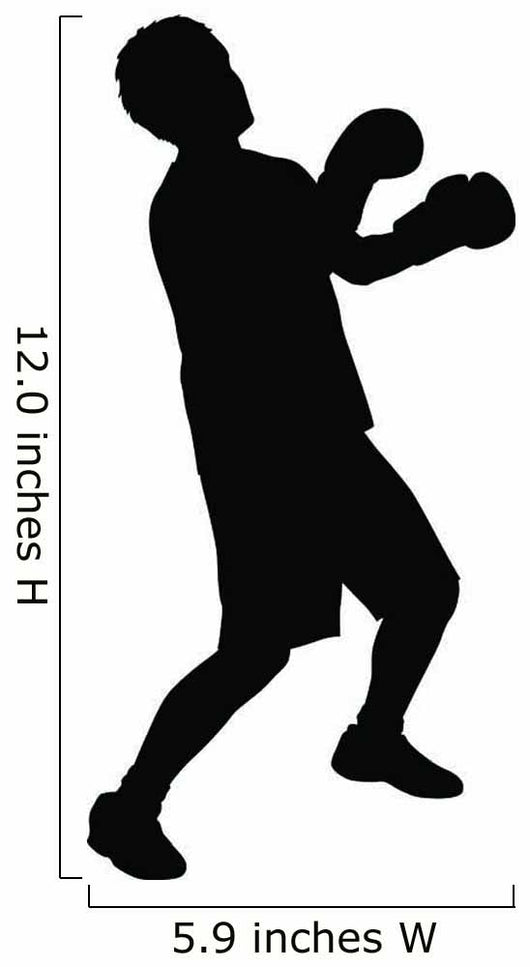 Hurt Boxer Boxing Wall Decal