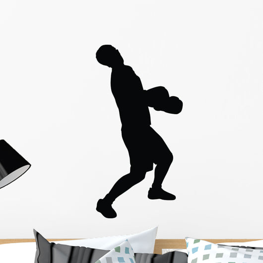 Staggering Boxer Boxing Wall Decal
