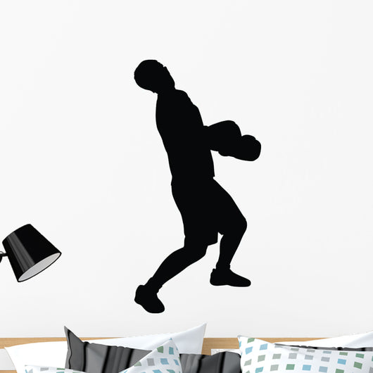 Staggering Boxer Boxing Wall Decal
