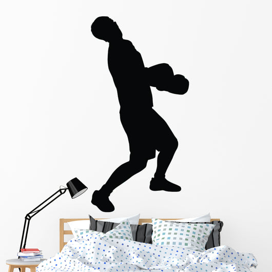 Staggering Boxer Boxing Wall Decal